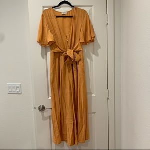 Lilyfull Mustard Yellow Jumpsuit